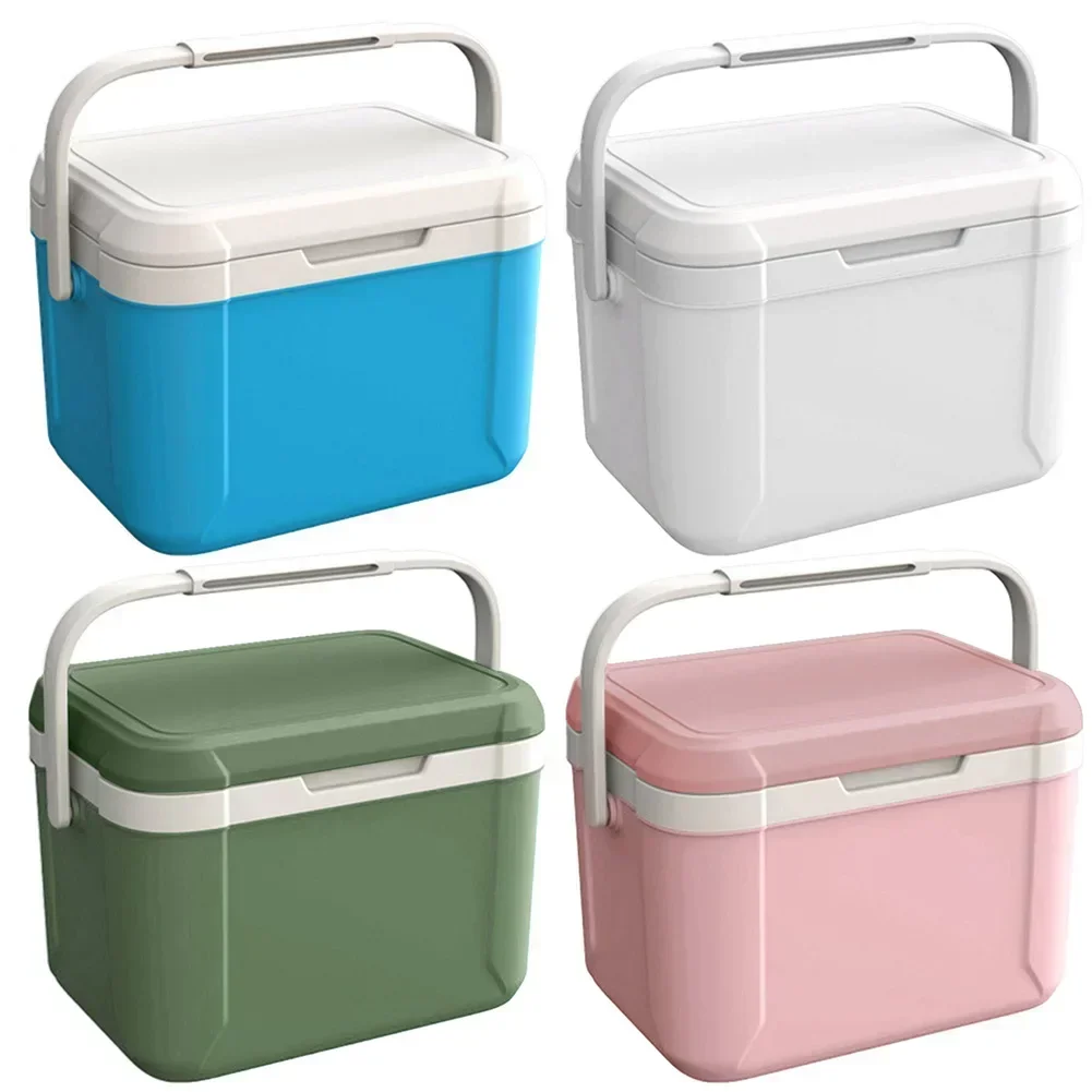 

Portable Ice Bucket Food Storage Box Large Capacity Fresh-Keeping Incubator Mini Fridge Camping BBQ Fishing Equipment