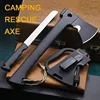 Outdoor multipurpose tactical hand axe Bush logging camping chopping tool car axe home fire rescue axe 1