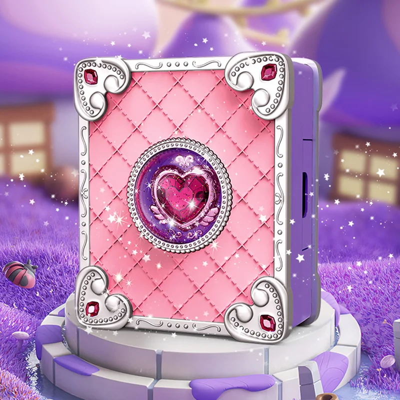 DIY Sticker Mark Beauty Fashion Toys Princess Magic Book Creative Handmade 3D Sticker Machine Game Party Gift for Girl Kids