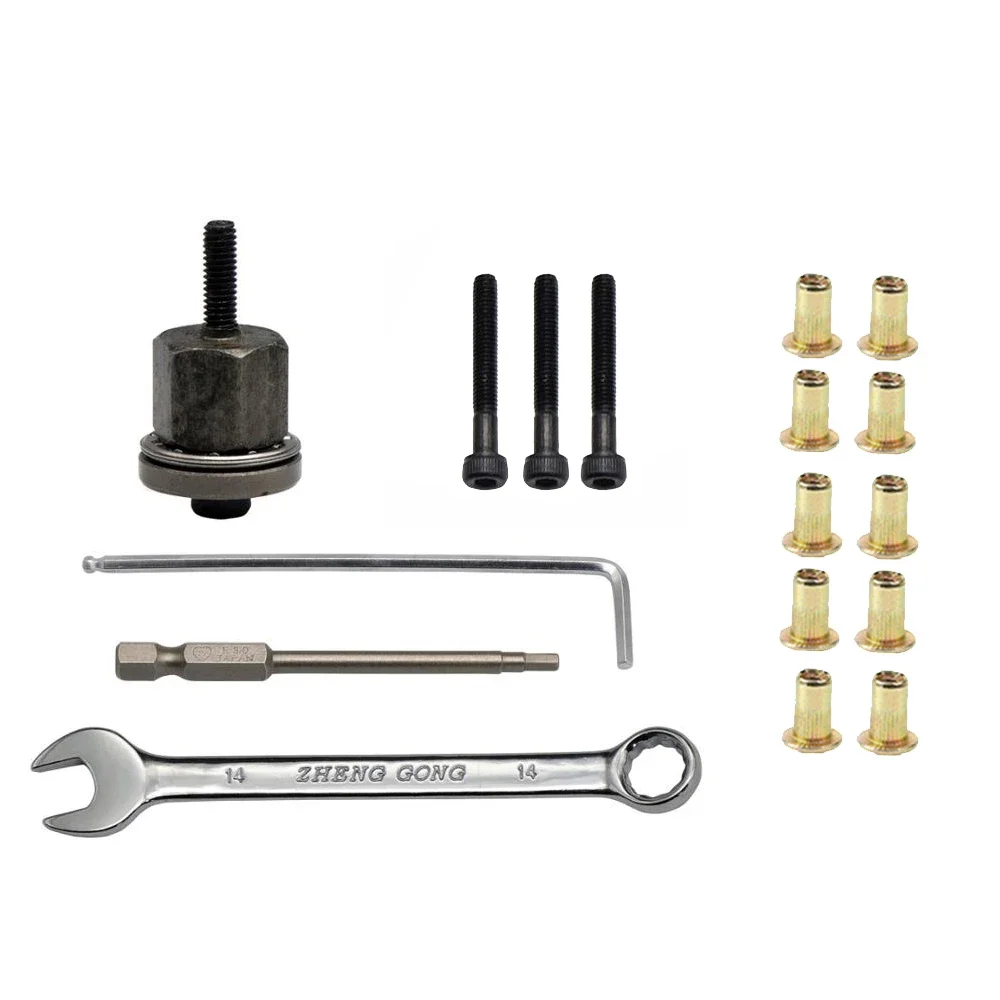 BaoFufc Dado manuale Ri-Veting testa facile installazione rivettatrice manuale strumento rivettatrice rivetti accessori M3 M4 M5 M6 M rivettatrice