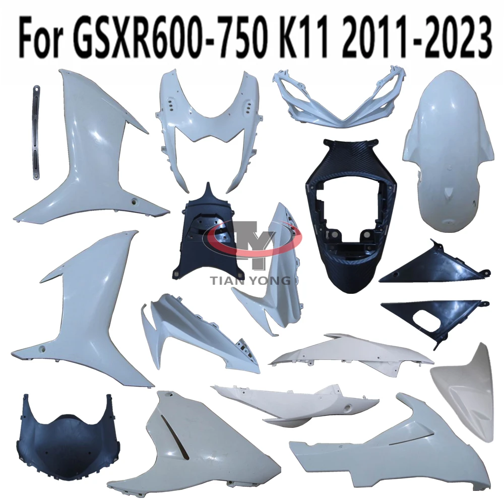 

Детали кузова Cowling для мотоцикла GSXR600 GSXR750 GSXR GSX 600 750 2011-2016-2020-2023 K11 Неокрашенный обтекатель