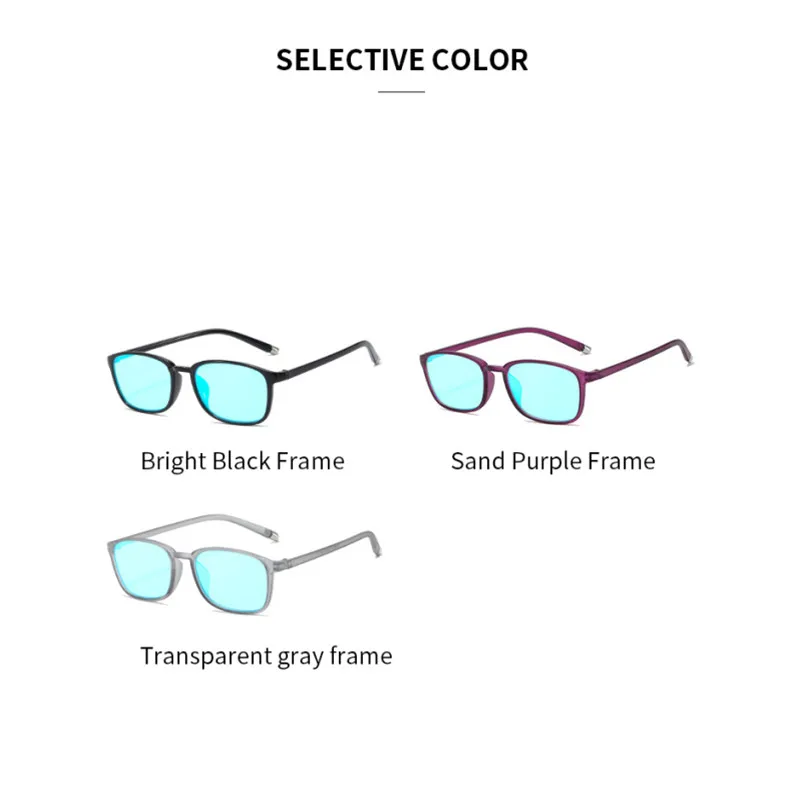 Elbru Men Women Color-blindness Glasses Red Green Color Blind Corrective Eyewear Two-sided Coating Lens Eyeglasses For Daltonism eyeglasses frames,eyeglass frames,optical glasses,square eyeglasses