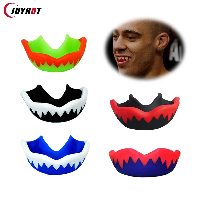 1Pc Sports Mouth Guard EVA Teeth Protector bambini adulti paradenti dente Brace basket Rugby boxe Karate Appliance Trainer