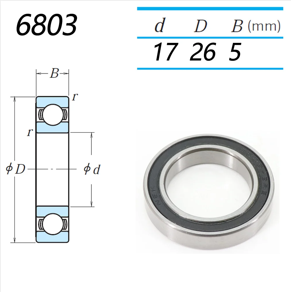 Bike Hub Bearing Repair Freehub 699 6000 6800 6801 6802 6803 6900 6902 6903 15267 2RS RS ABEC-5 quando novatec ARC Bearing bicycle ball bearing bicycle wheel hub bearings