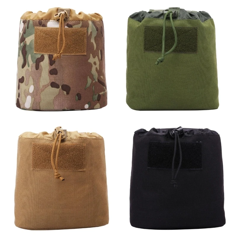 

Tactically Dump Pouch Nylon Magazine Drop Pouch Outdoor Paintball Utility Recovery Bag Outdoor Hunting Waist Pack Bag