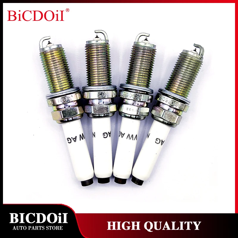 

06K905601B PLFER7A8EG Platinum Spark Plug for Audi A3 A5 A6 C7 A7 A8 D4 Q7 TT Skoda VW Golf VII Passat B8 Variant Tiguan Sharan