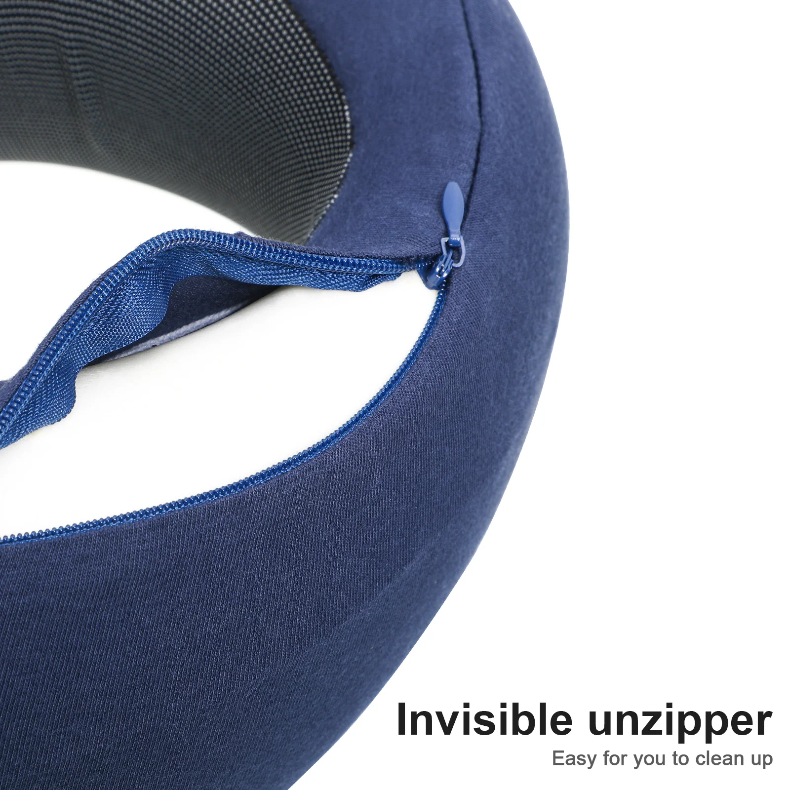 U Shaped Travel Pillow Memory Foam Neck Pillow Adjustable Straps For Airplane Car Pillow Comfort Support Pillows Rest Headrest 6