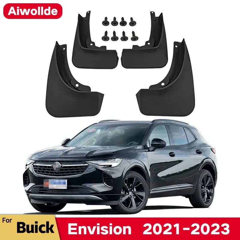 

MudFlaps For Buick ENVISION 2021 2022 2023 Mud Flaps Splash Guard Mudguards Front Rear Fender Auto Styline Car Accessories