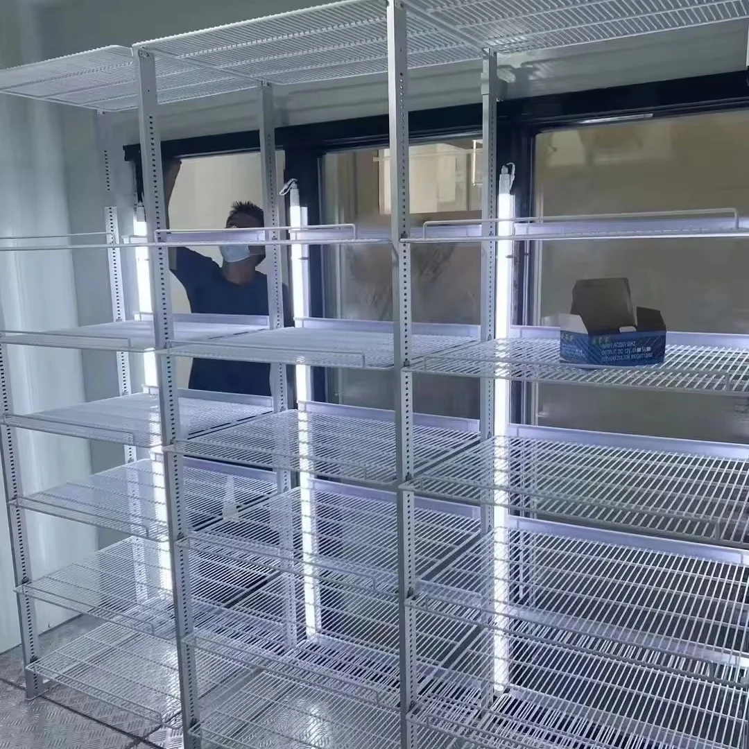 BesCool Durable Glass Door Walk-In Cooler New Freezer Cold Room Storage Retail Florist Flower Store Display - Image 3