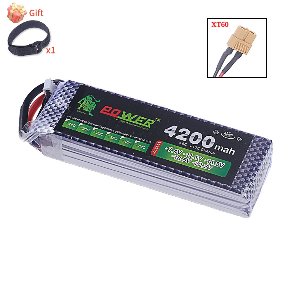 OVONIC Batteria Lipo 3s 5200mAh 80C 11.1V Custodia Rigida con Connettore EC5 per RC Auto Barca Camion Buggy Team Associato Hobby FAI DA TE