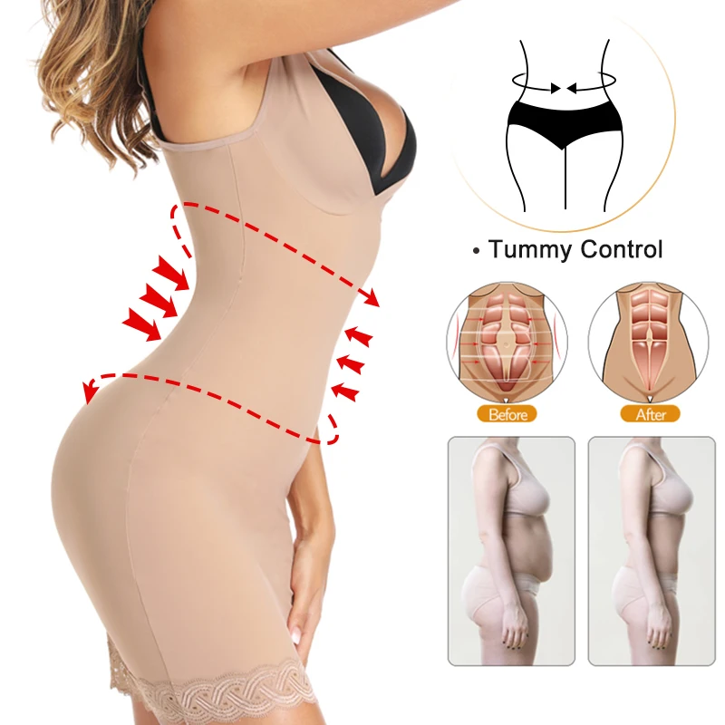 Full Slip Shapewear for Women Under Dresses Smooth Tummy Control
