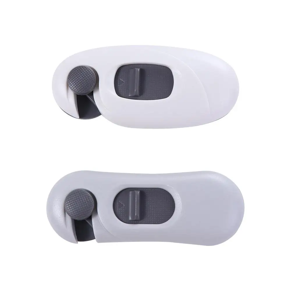 

Home Child Protection ABS Plastic Anti-Pinch Hand Door Lock Storage Cabinet Door Lock Baby Safety Lock Refrigerator Door Lock