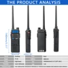 Baofeng M-5R Walkie Talkie AM FM Six-Band 3800mAh Wireless Copy Frequency Type-c Long Range Commutator Ham UV-5R Two Way Radio 6