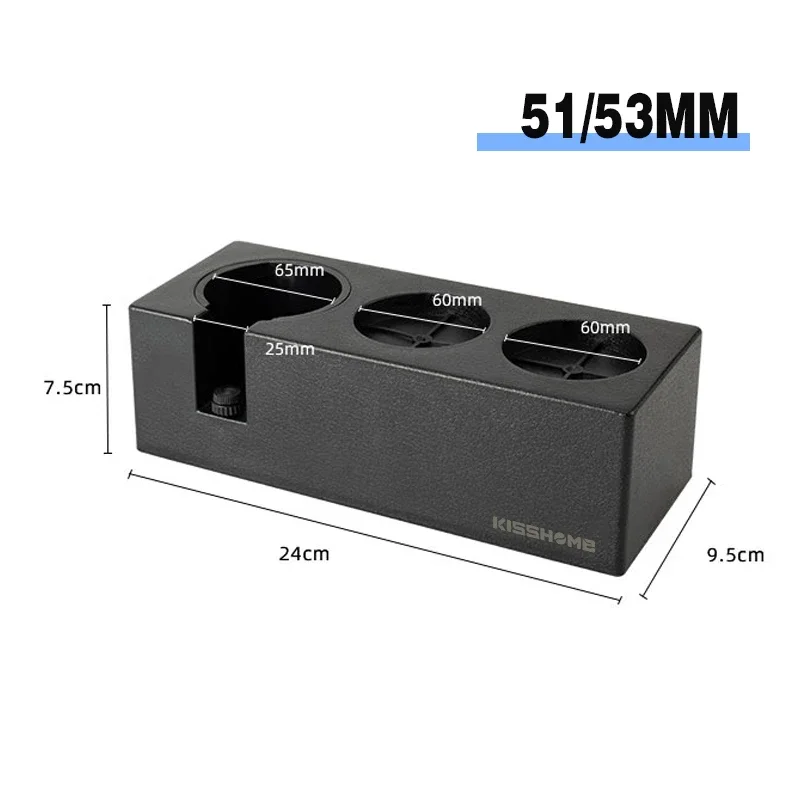 51mm Bottomless Portafilter with Dual Filter Basket - Espresso Maker Accessory