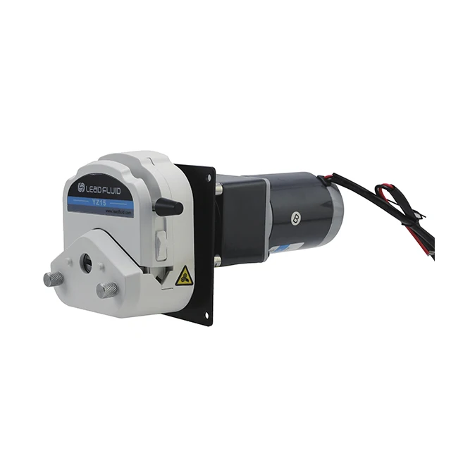 

Lead Fluid J90D OEM gear motor peristaltic pump high flowrate food safe pumps