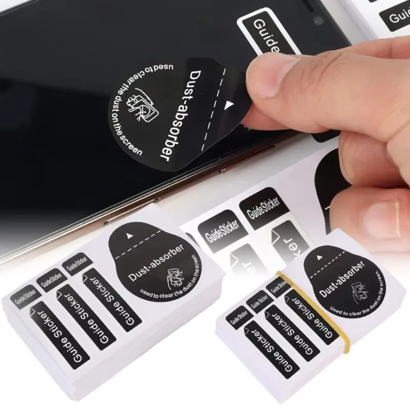 Dust Removal Sticker for Screen and Lens Cleaning