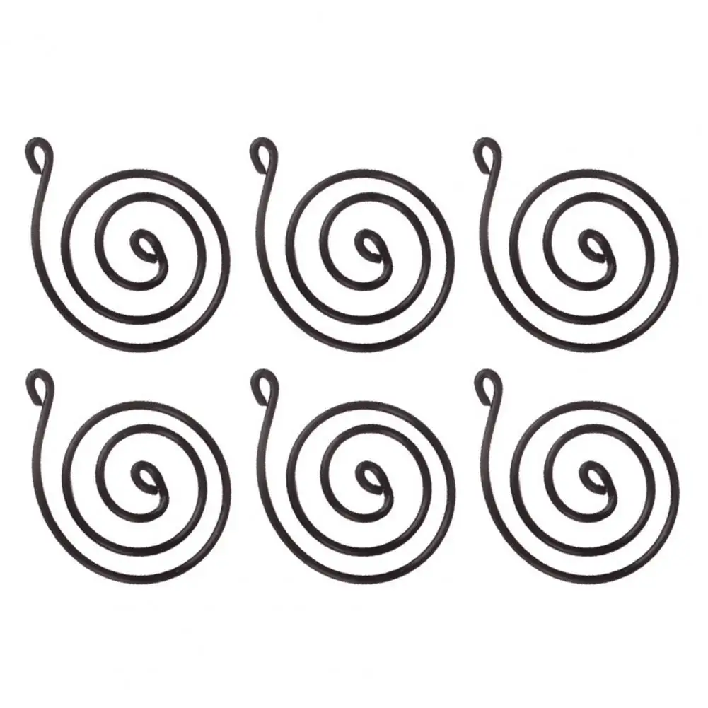 Storage Basket 6 Pcs Air Plant Holder Metal Hanging for Home Office Balcony