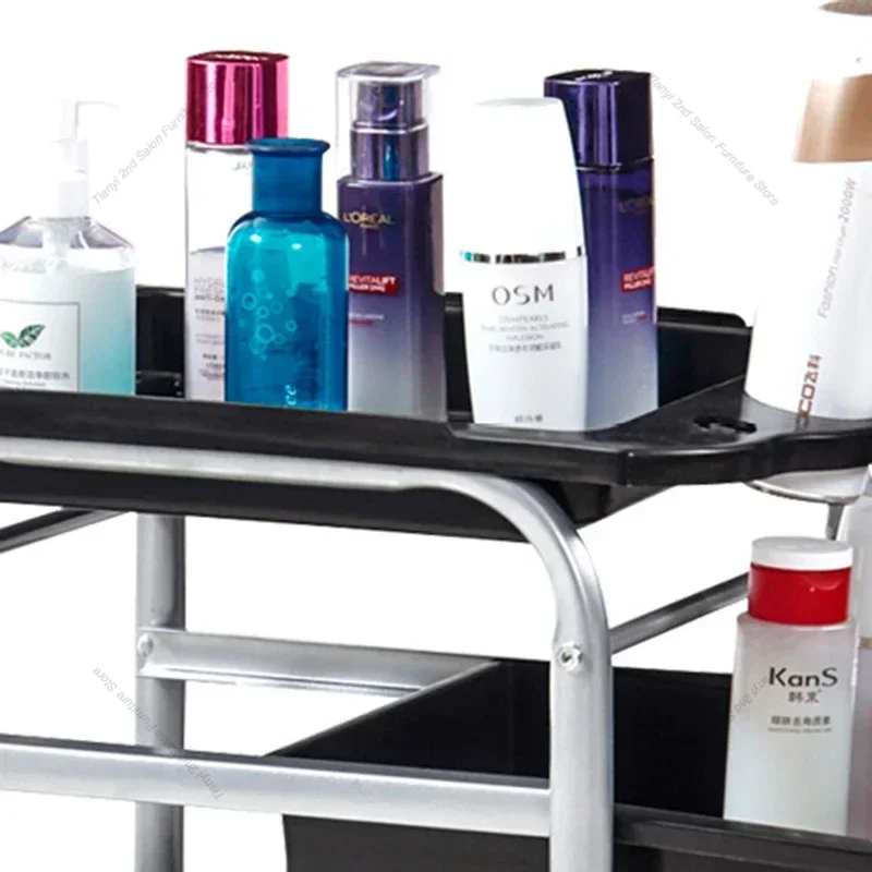 Italian Style Simplicity Trolley Storable Multifunctional Furniture for Barber Shop