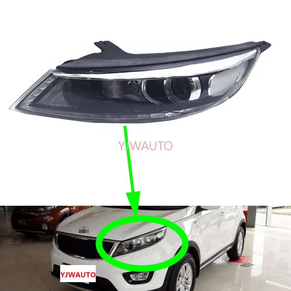 

Headlights for Kia Sportage R 2014~2016 Headlamp Assembly Car Lights Daytime Running Whole Light Auto Lamp Assembly