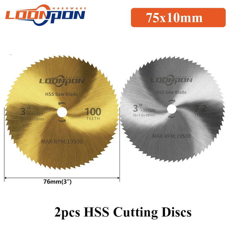HSS/Carbite Cutting Disc Polishing Disc 75mm Diameter 10mm Bore Grinding Disc Multifunction Electric Angle Grinder Attachment 14 Sce4cdea406a240ccb2910d517409b407R HSS/Carbite Cutting Disc Polishing Disc 75mm Diameter 10mm Bore Grinding Disc Multifunction Electric Angle Grinder Attachment