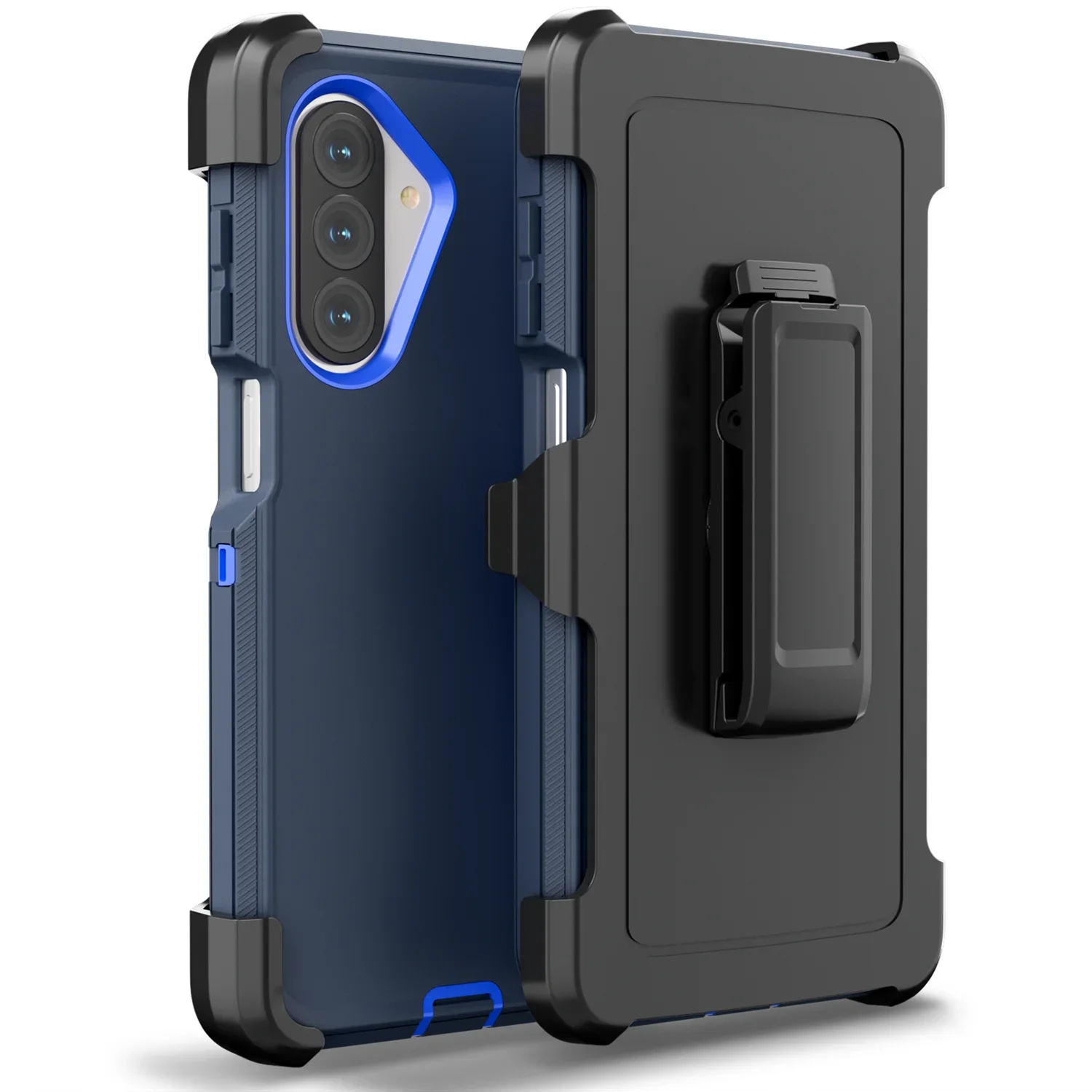 Rugged Anti-Drop Defender Phone Case with Clip Holder