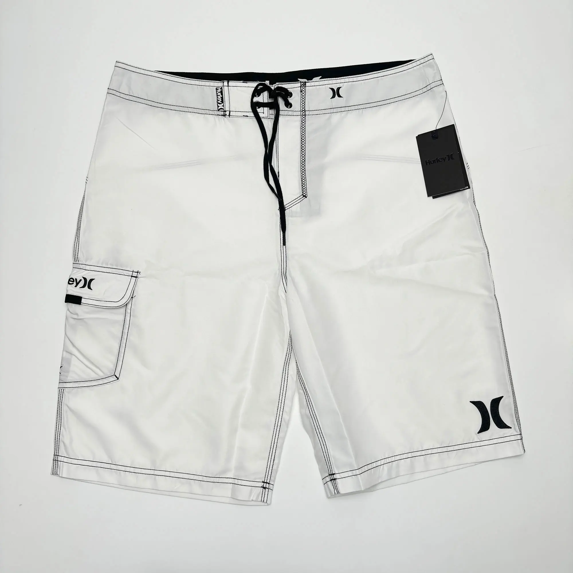 Mens Surfing Swimming Beach Shorts Sport Bermuda Shorts Quik Dry Side Pocket swim trunks,mens fitness shorts