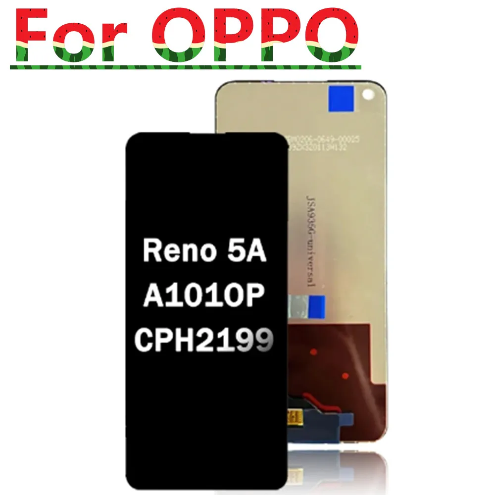 Reno5A Screen For Oppo Reno5 A 5G Display Touch Screen Digitizer