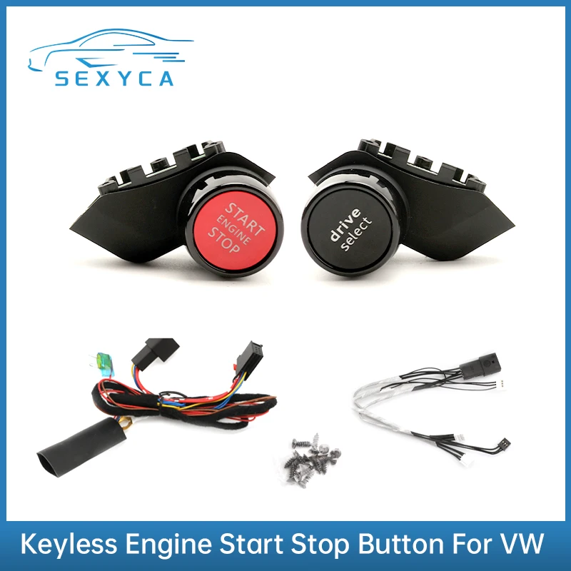 Engine Start Drive Mode Select Button Steering Wheel Start Switch Retrofit Button For Audi A3 S3 A4 S4 A5 S5 A6 S6 A7 A8 Q3 Q5