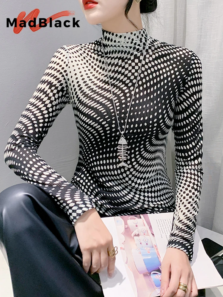 

Женская футболка с длинным рукавом и принтом, T39928JC