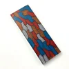 New Style G10 Knife Handle Material Diy Handle Composite Material Damascus Pattern G-10 Tool Patch Material 130x45x8mm 6