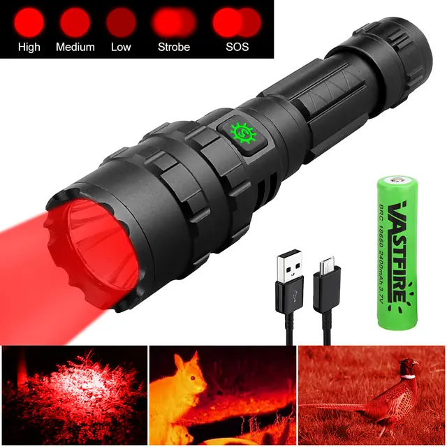 Red With Battery