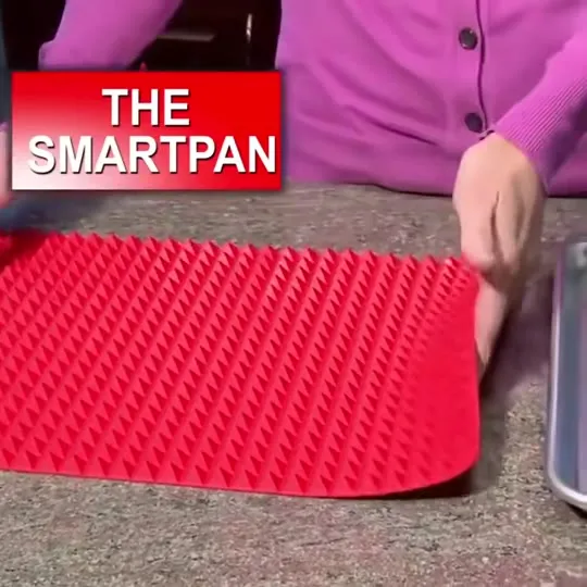 2-Pack Pyramid Silicone Baking Mats - Non-Stick Healthy Cooking Sheets 16x11 Inches