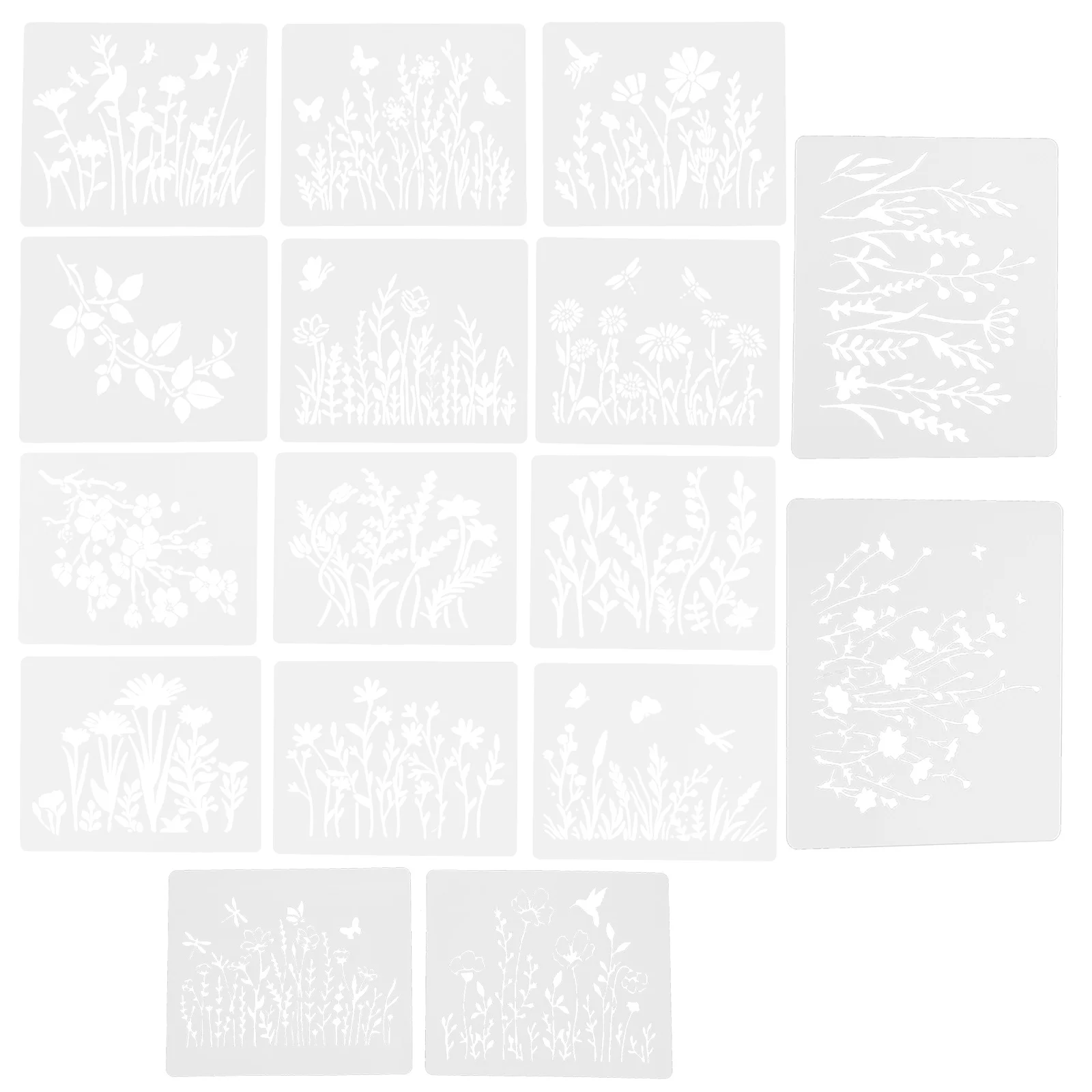 

Template Floral Stencil Stencils for Drawing Sprung Painting Templates Tool Auxiliary