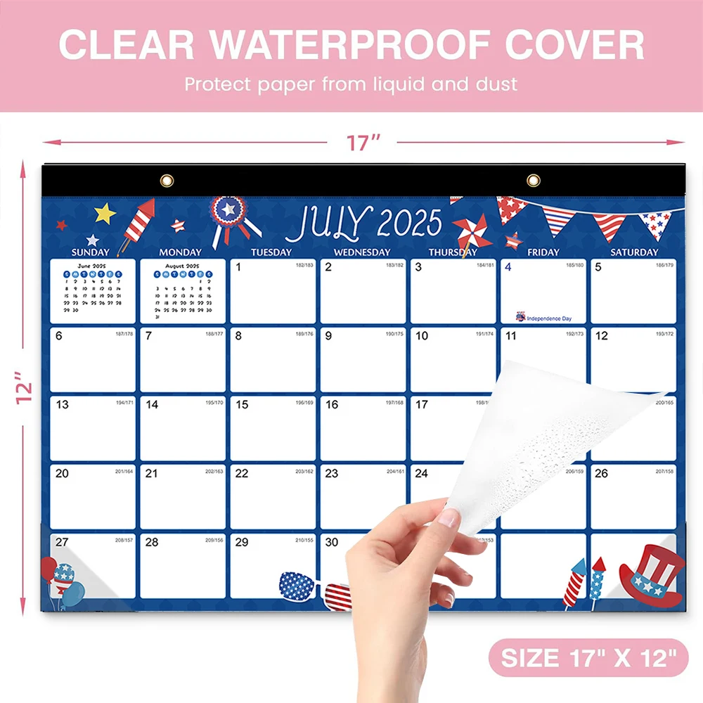 2026 12-Month Wall Calendar Planner (July 2025–Dec 2026) 5