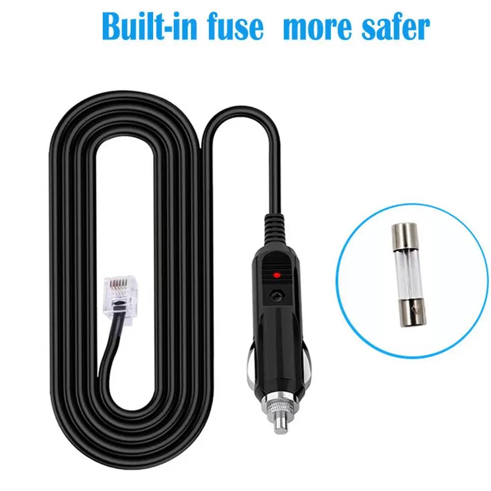 Radar detektor Adapter kabel 12v 2a Radar detektor Feuerzeuge zu rj11 Adapter gerades Netz kabel Ersatz Verbindungs kabel – Detail 5