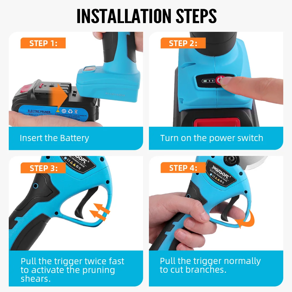 Metallo Red Line Medium Bypass Pruner