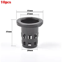 5/10Pcs Plant Grow Net Nursery Pots Cup Hydroponic colonization Mesh plastic Basket holder vegetable Planter Soilless greenhouse 4