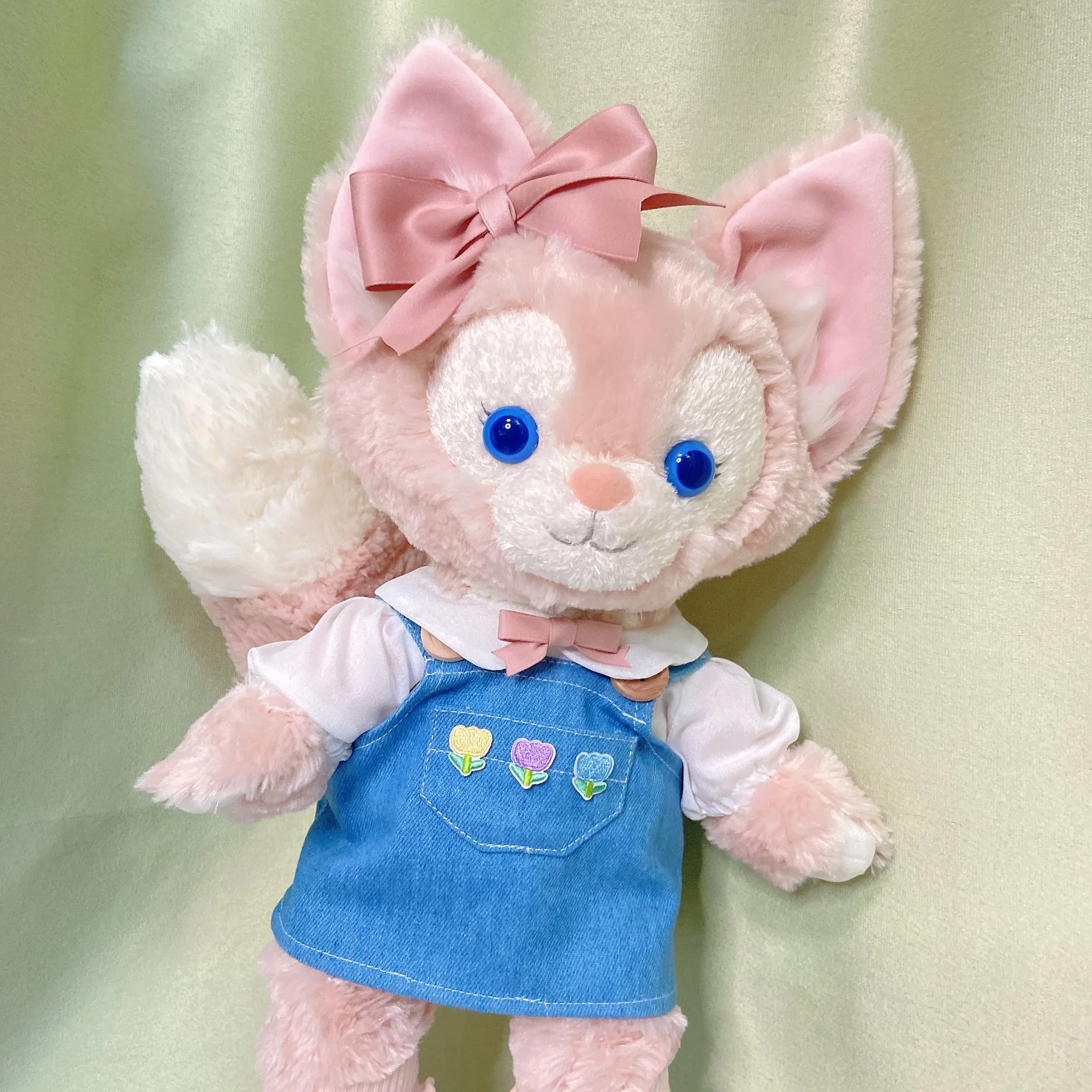 13 inch LinaBell Plush Doll Clothes Stella Lou Clothes Replacement Tulip fabric with blue denim skirt