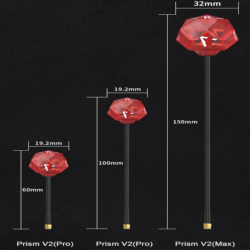 AXISFLYING Prism V2 Antenna for Long Range FPV, 5.8GHz High Gain Calibrated, LHCP/RHCP Drone Antenna with LDS Tech,Stable Signal thumbnail 6