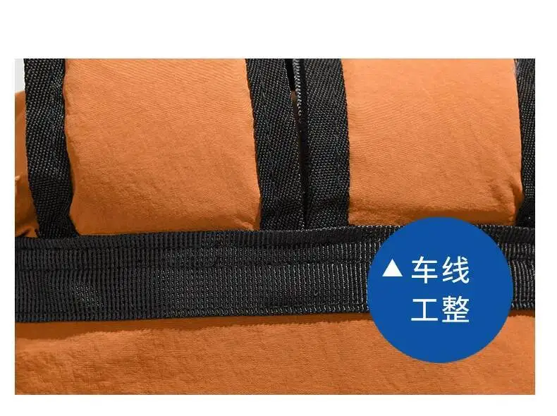 2025, frühjahr Neue Mittelschule Student Tasche Einfarbig Unisex Große Kapazität Casual Gute Qualität Nylon Tuch Rucksack – Detail 18