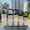 Splash PVC Spill Proof Bottle Cover 600/750/900/1050/1200ml PVC Cup Cap With Straw Universal for Tyeso 600/750/900/1050/1200ml 6