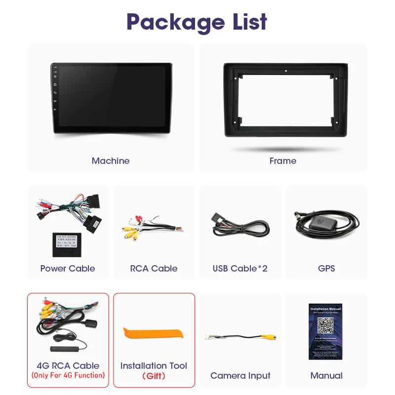 Radio para coche Srnubi, navegación GPS, reproductor multimedia de vídeo, Android Auto de 9 pulgadas, 5GHz, WIFI, RDS, marco para Audi A4 2 3 B6 B7 S4 RS4 2000-2009, Carplay inalámbrico, EQ estéreo 8