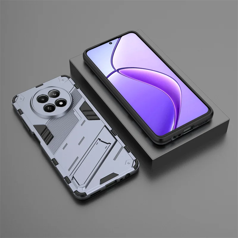Enhanced Shockproof Armor Case with Car Magnetic Holder and Stand