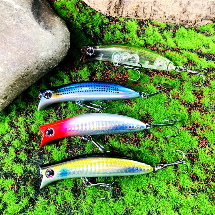 BATTLEBASS Peacock Bass Fishing Sasuke 88mm 13.6g Slow Floating Lure  Rolling Wobbler PIke Trout River Surface Hard Baits