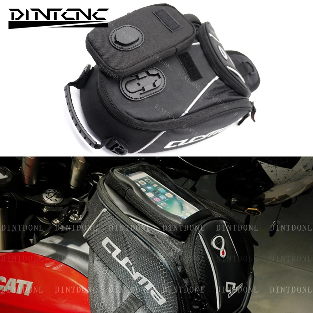 마그네틱 수하물 연료 탱크 가방 오토바이 액세서리, MV Agusta Brutale DRAGSTER TURISMO VELOCE Superveloce F3 675 800 ROSSO