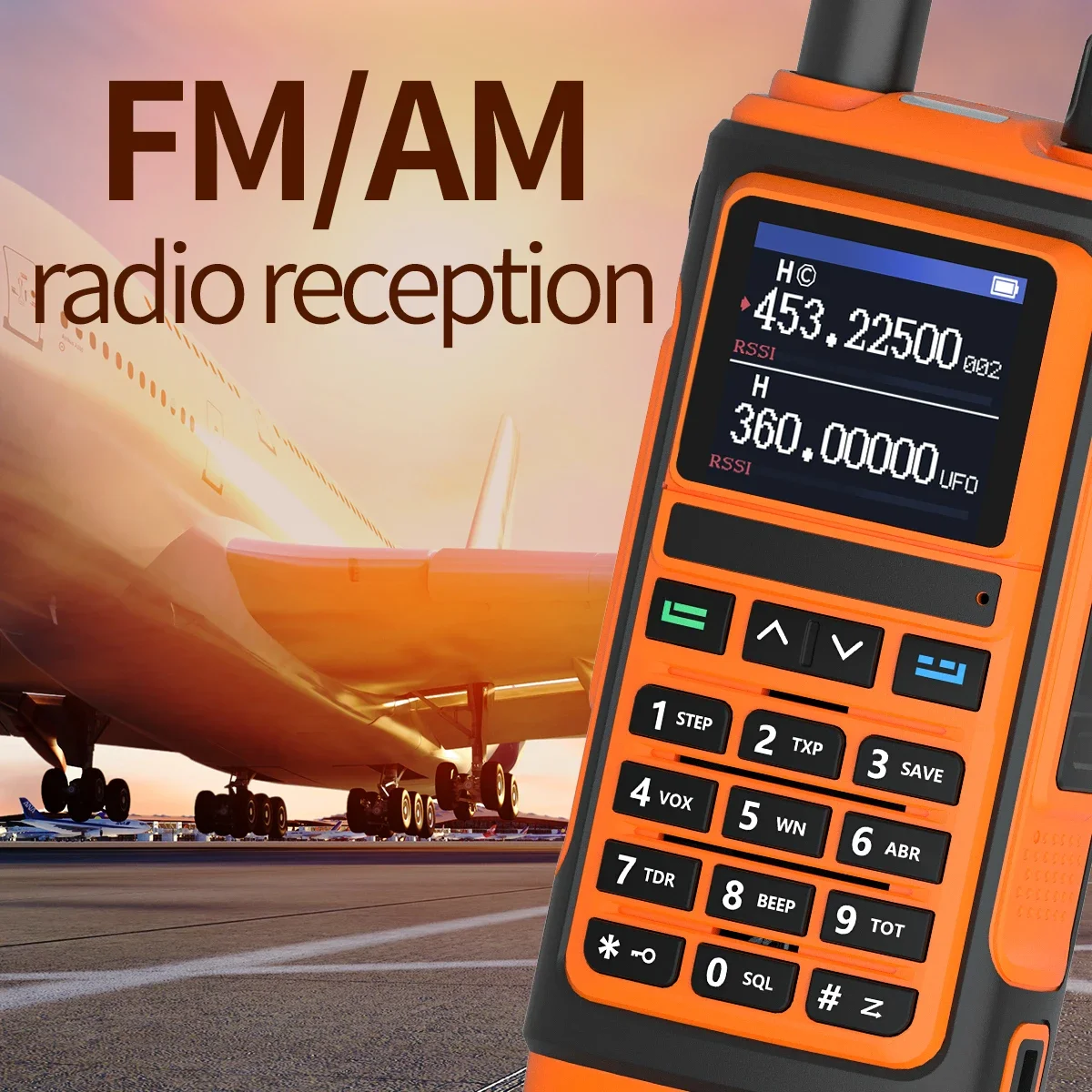 Baofeng UV-17 Air Band Walkie Talkie 999ch Noaa Full Band Type-C Oplader Draadloze Kopieerfrequentie Lange Afstand Uv 5r Twee 2