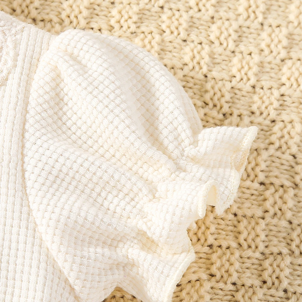 Cotton Baby Girls Summer Bodysuits Lace One Piece