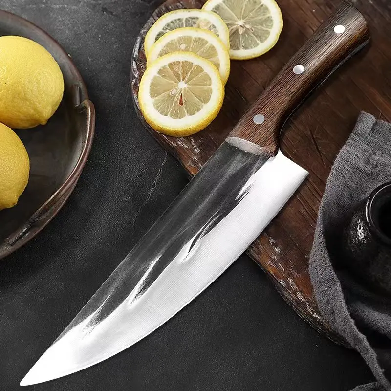 

Stainless Steel Forged Chef Knife Slicing Kitchen Cleaver Butcher Slaughter Meat Fish Vegetables Professional Cutter
