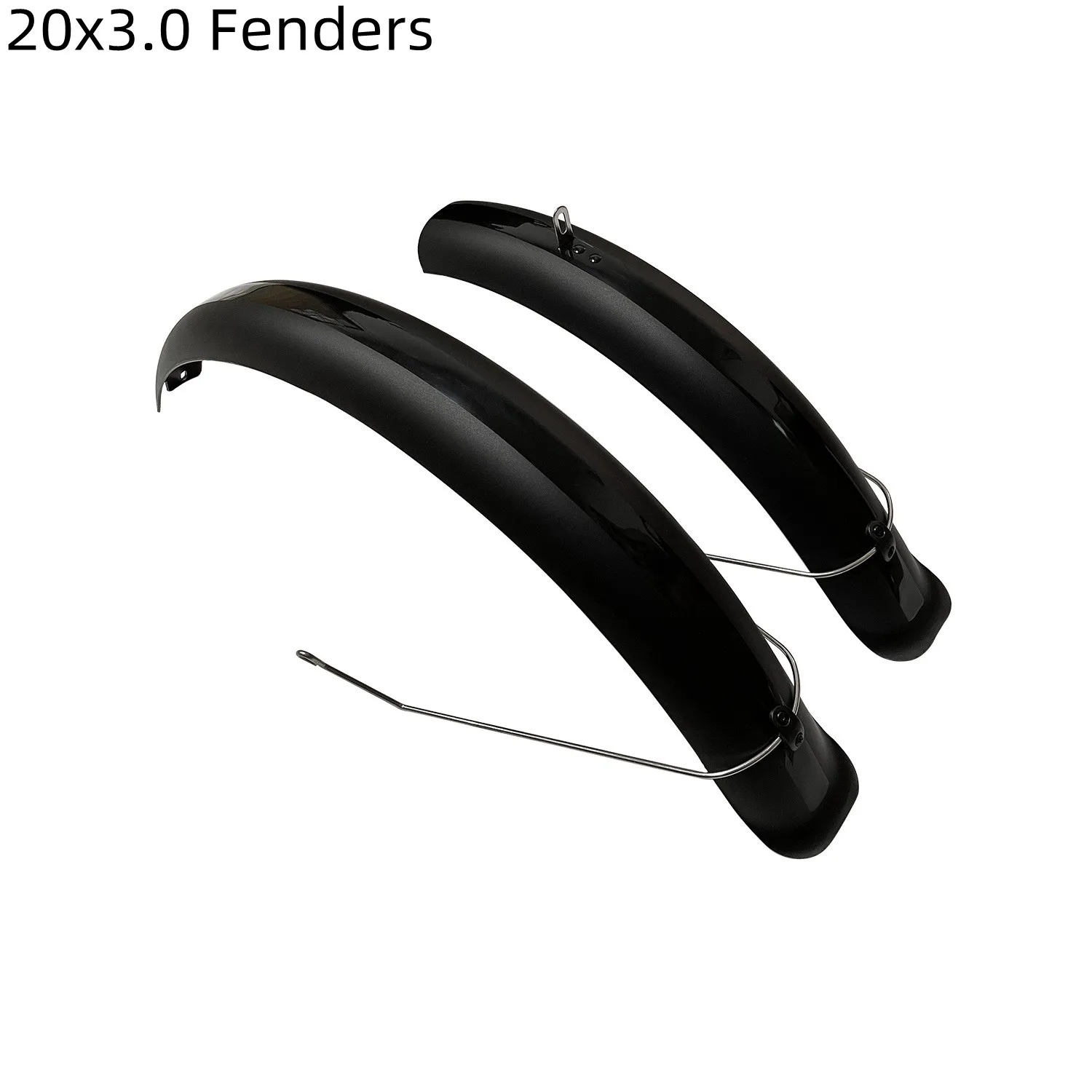 

Snowmobile-Mountain Bike Mudguard, Full Package, 20 × 3.0 Fender, Snowmobile, 20 in, 88mm Width