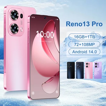 NEW 2026 HOT Silicone Case For Reno 13 Pro 7.3 inch 22GB+2TB 5G 7800mAh 108MP Type-C PC 1